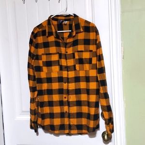 Divided M checked Shirt